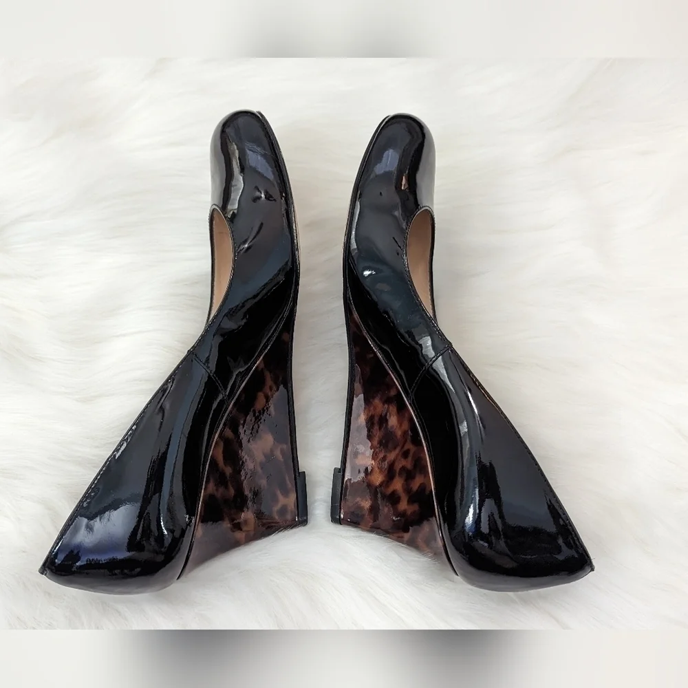 LK Bennett London Black  Wedge Size 36 1/2